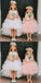 Round Neckline Hi-line Tulle Pixie Tutu Dresses, Cheap Flower Girl Dresses, FG015