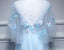 Long Prom Dresses, Tulle Prom Dresses, Elegant Party Prom Dresses, Applique Evening Dresses, V-Back Prom Dresses , Half Sleeve Prom Dresses Online, LB0376